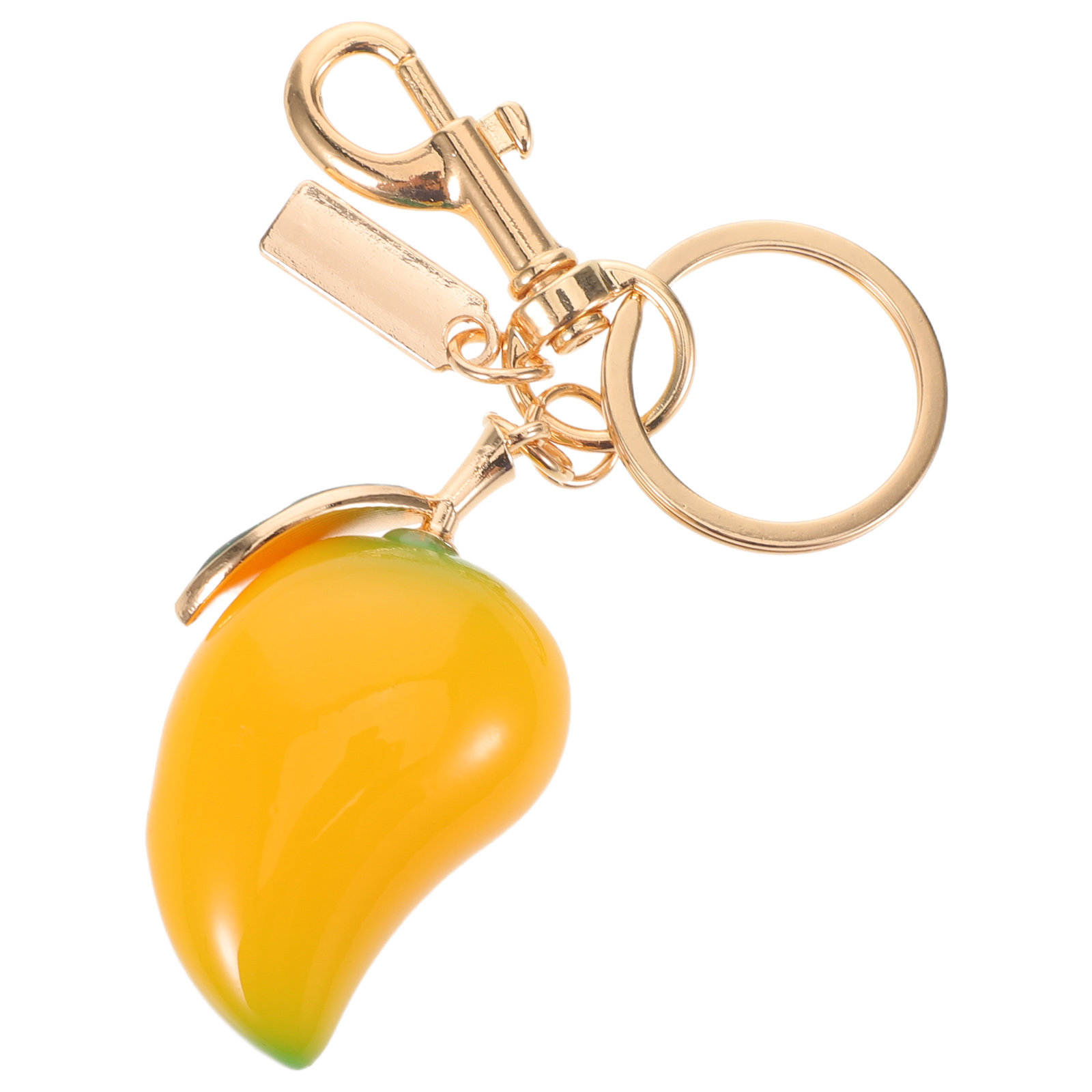 Phone Accessories For Teens - Porte-clés mangue mignon 3D, mini-breloque alimentaire
