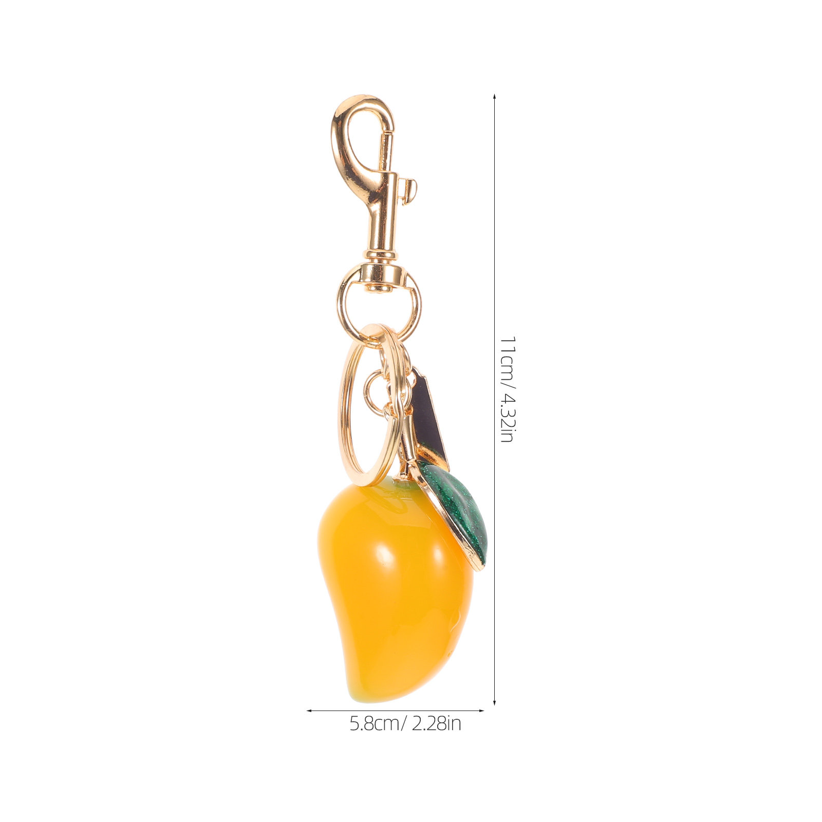 Porte-clés mangue mignon 3D, m - Phone Accessories For Teens avis et prix