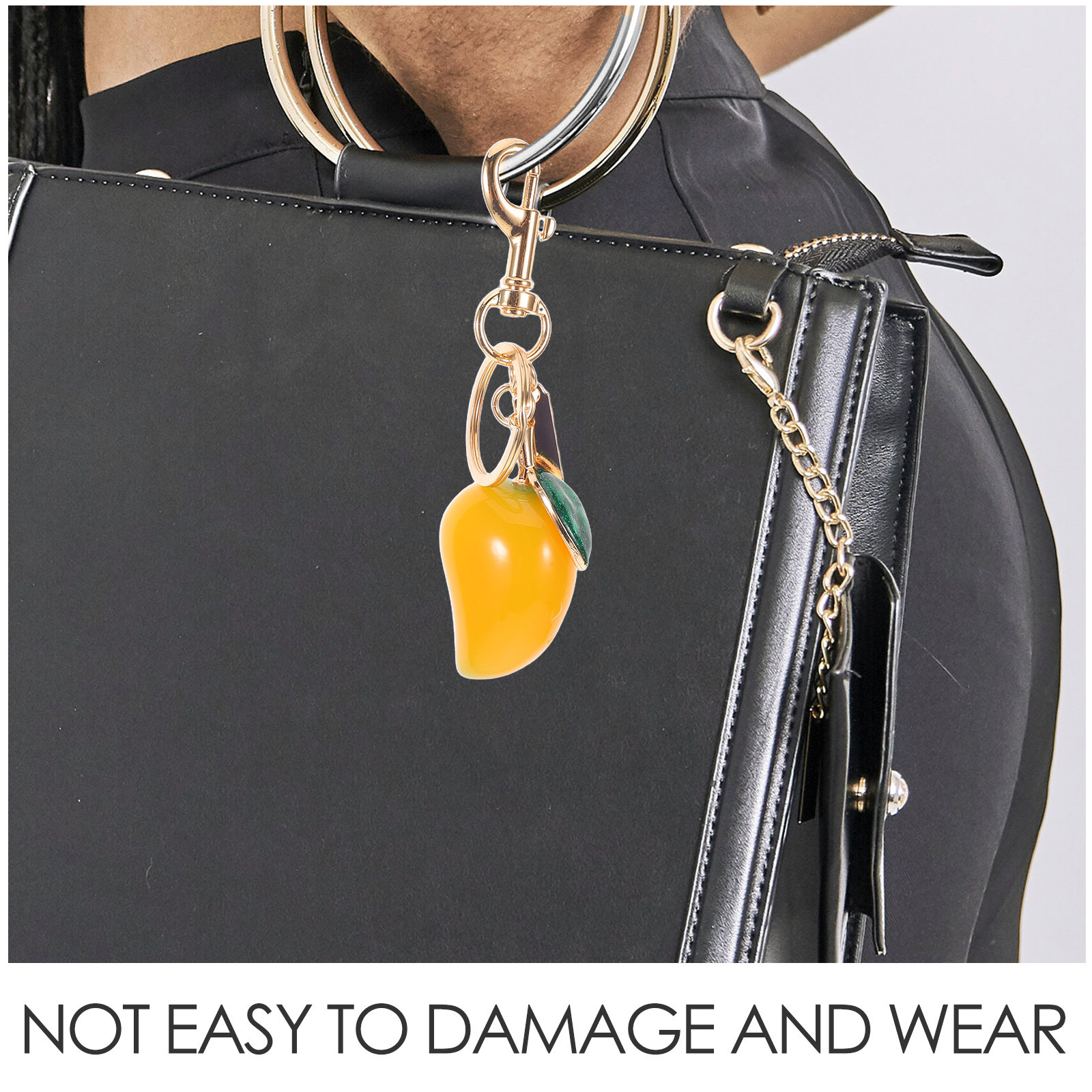 Porte-clés mangue mignon 3D, m - Phone Accessories For Teens avis et prix