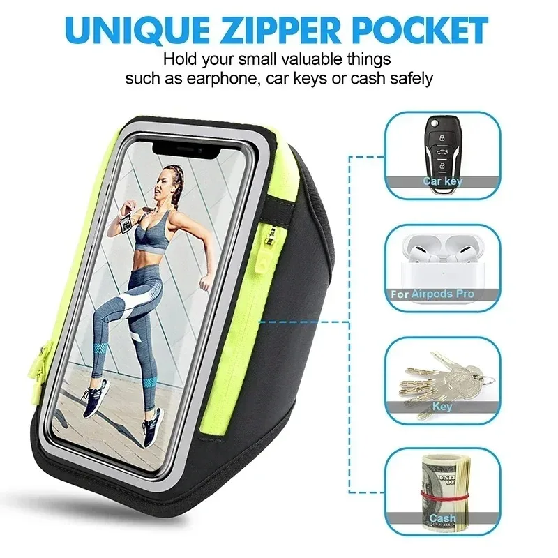 Sac de bras de fitness en plei - Phone Accessories For Running avis et prix