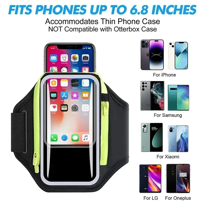 Sac de bras de fitness en plei - Phone Accessories For Running avis et prix