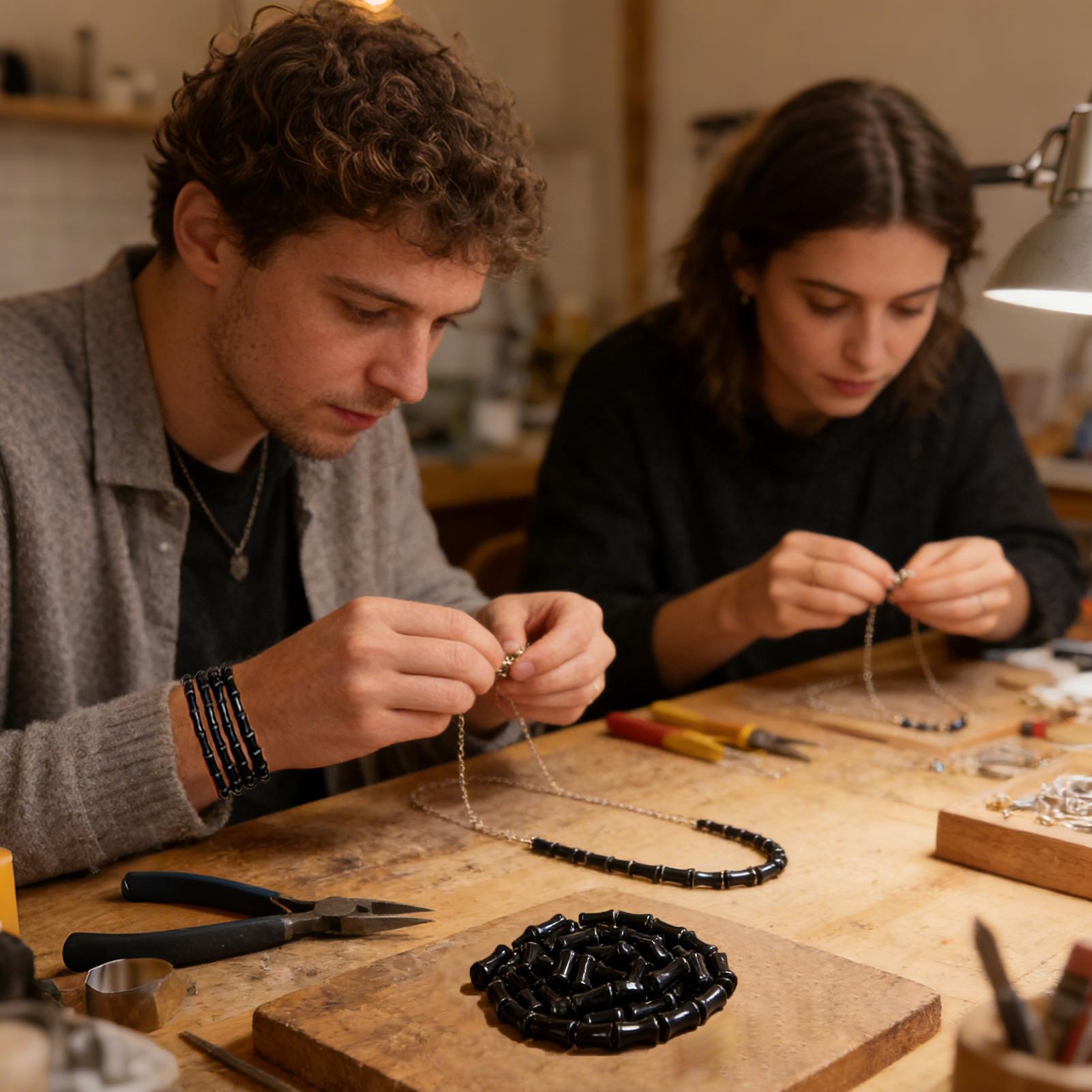 Perles en verre de 8mm, 50 piè - Phone Accessories For Teens avis et prix